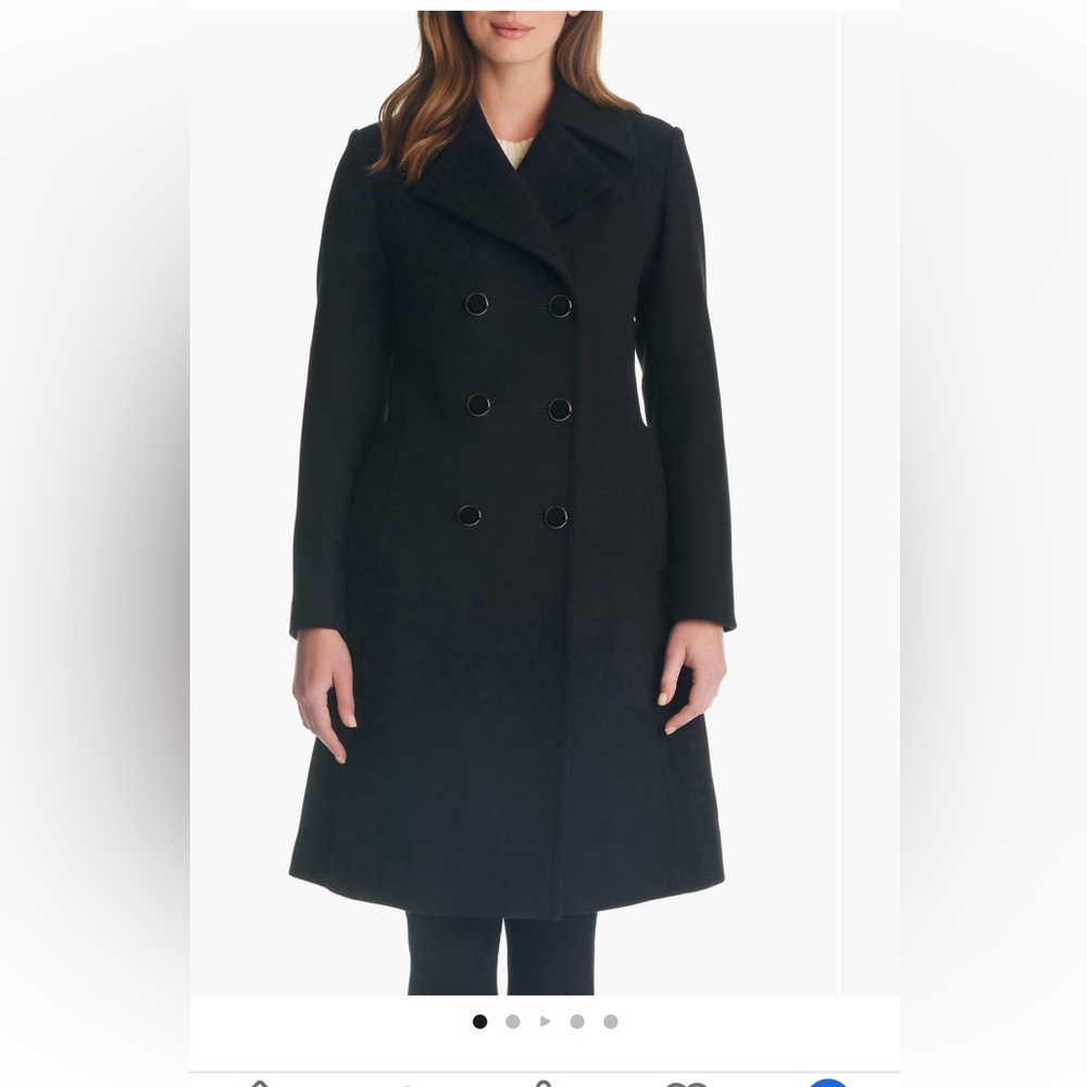 NYT Kate Spade New York Double Breasted Wool Coat- XL